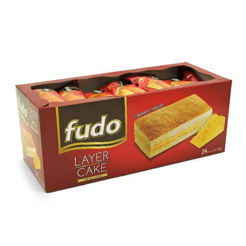 Bánh Bông Lan Fudo Chesse (24 Gói x 16G)