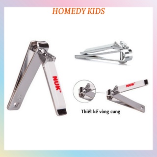 Bấm móng tay sơ sinh NUK - Thiết kế vòng cung làm từ Thép không gỉ bấm móng tay cho bé [Đức] Homedy Kids