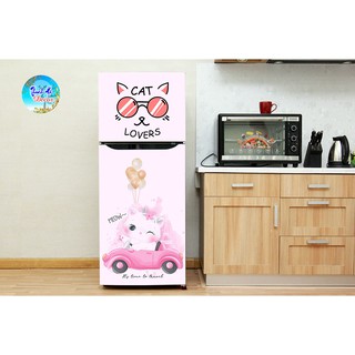 Tấm dán, decal dán trang trí tủ lạnh