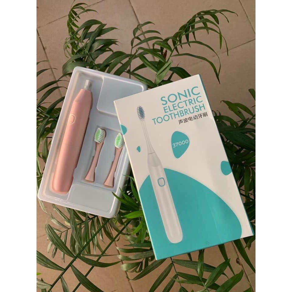 Bàn Chải Đánh Răng Tự Động Chạy Pin Công Nghệ Sonic Chống Nước