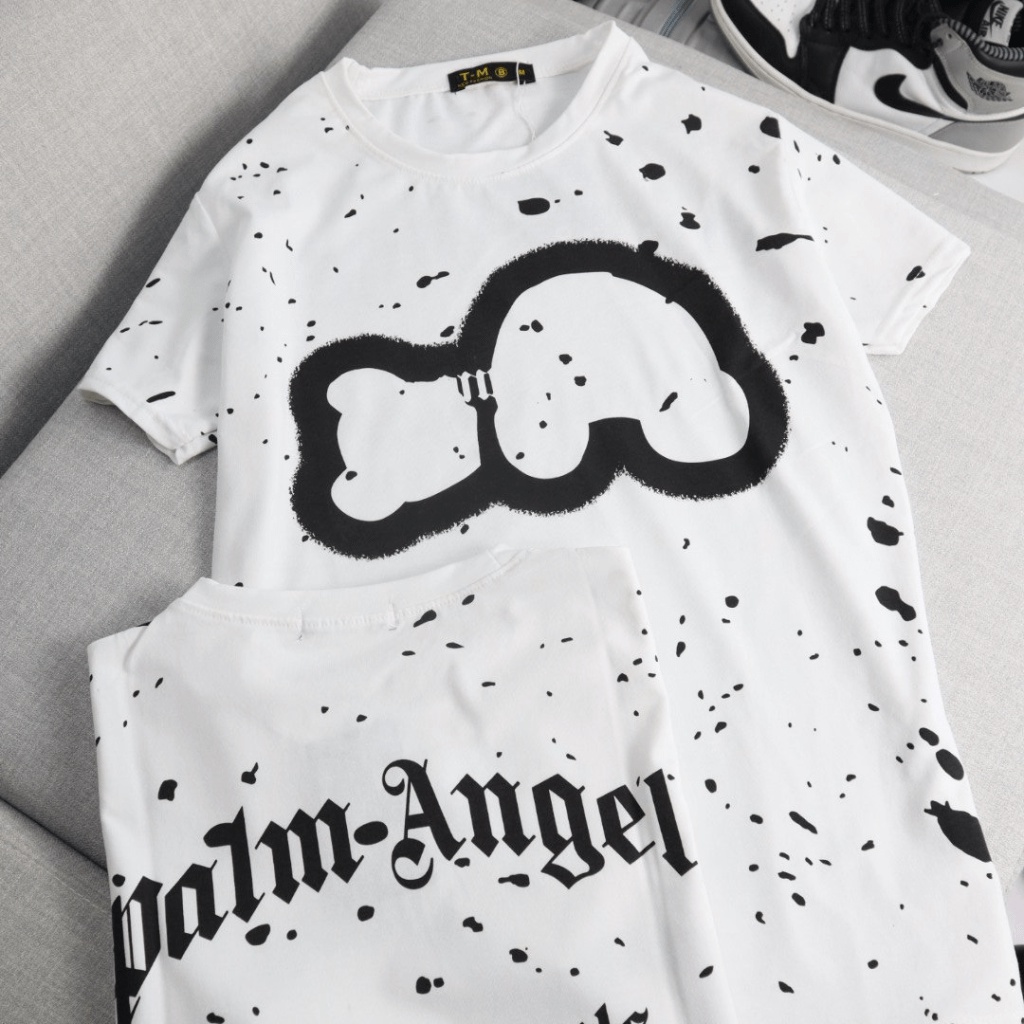 (Free Ship) Áo Thun Nam Họa Tiết Vệt Phong Cách Cá Tính Sành Điệu Thời Trang VLTN Shop