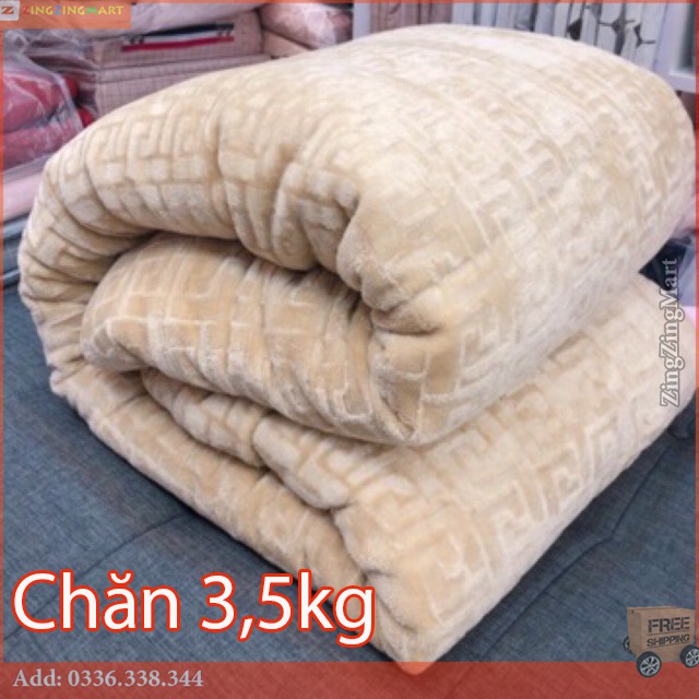 [Giá Hủy Diệt] Chăn Lông Cừu Chữ Vạn Cao Cấp Loại dày dặn (Được lựa mẫu)