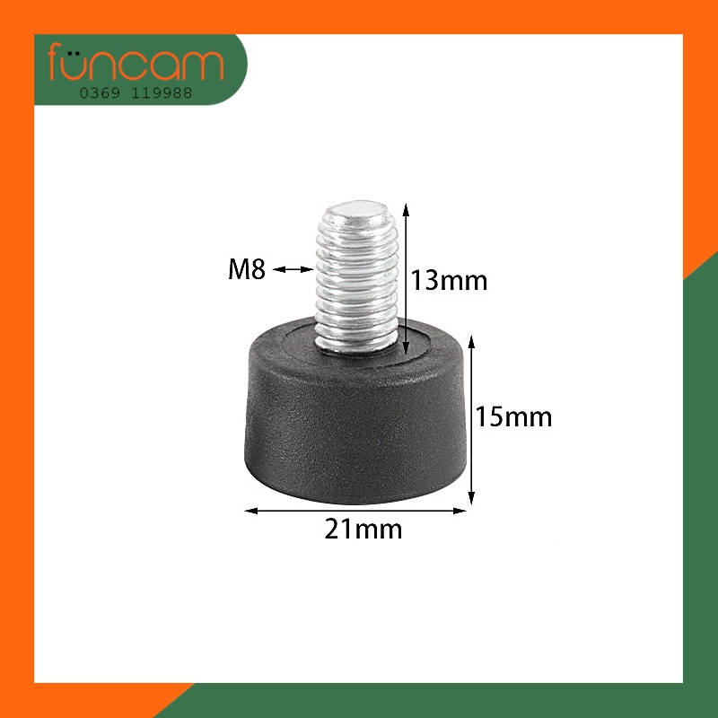 Đế cao su chống trượt cho chân máy ảnh