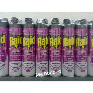 Xịt Raid diệt côn trùng 600ml