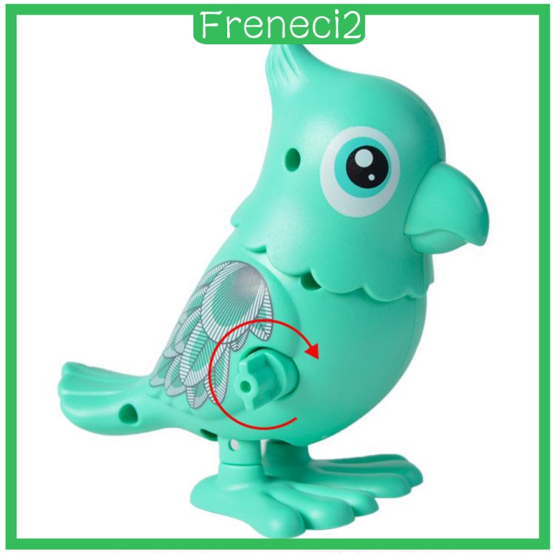 3Pcs Plastic Funny Wind-up Toy Parrot Walking Jumping Kids Toys Party Favors