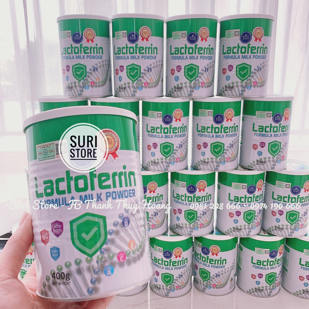 [Mã MKBC13 giảm 80k đơn 1 triệu] Sữa Hoàng Gia Úc Lactoferrin Formula Milk (400g)