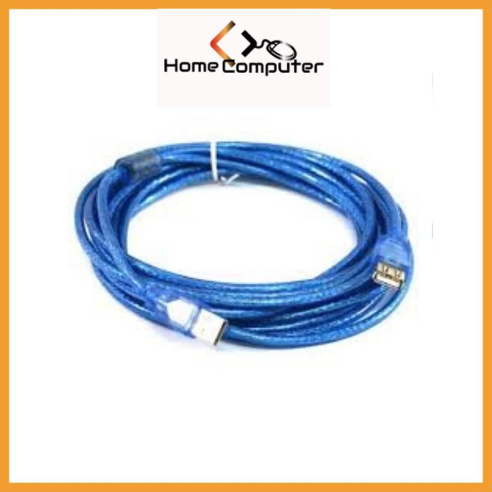 Dây Nối Dài Usb 1.5m, 3m, 5m, Chuẩn 2.0 Màu Xanh Chống Nhiễu, Hàng Chất Lượng - Home.mall