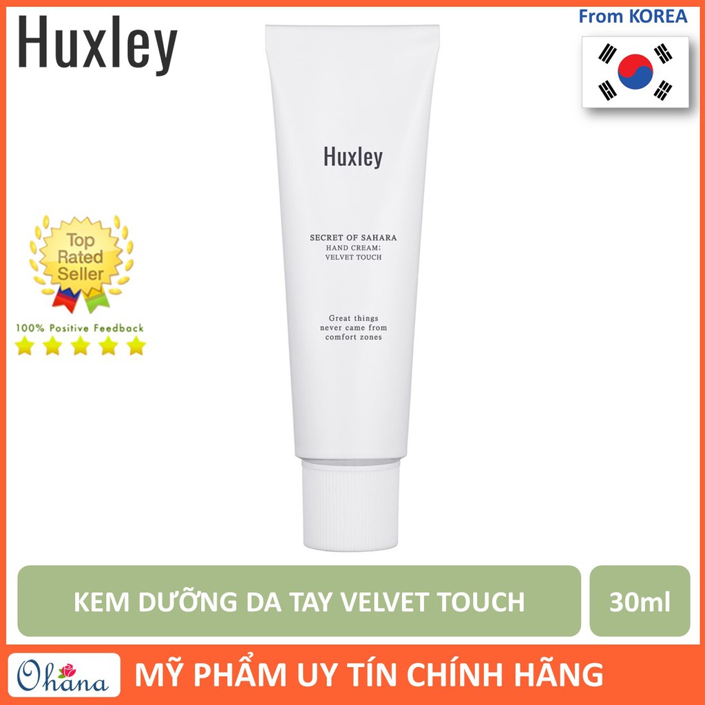 Kem dưỡng da tay Huxley Hand Cream; Velvet Touch 30ml