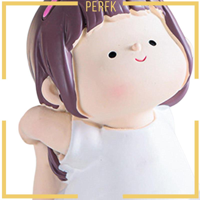 Mô Hình Tượng Cô Gái Tập Yoga Bằng Nhựa Resin Thủ Công Trong Nhà