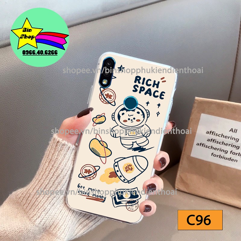 Ốp lưng silicon in hình Vũ Trụ cho Vsmart Joy 1 / Joy 1 Plus / Joy 2 Plus / Active 1 / Active 1 Plus chất liệu cao cấp