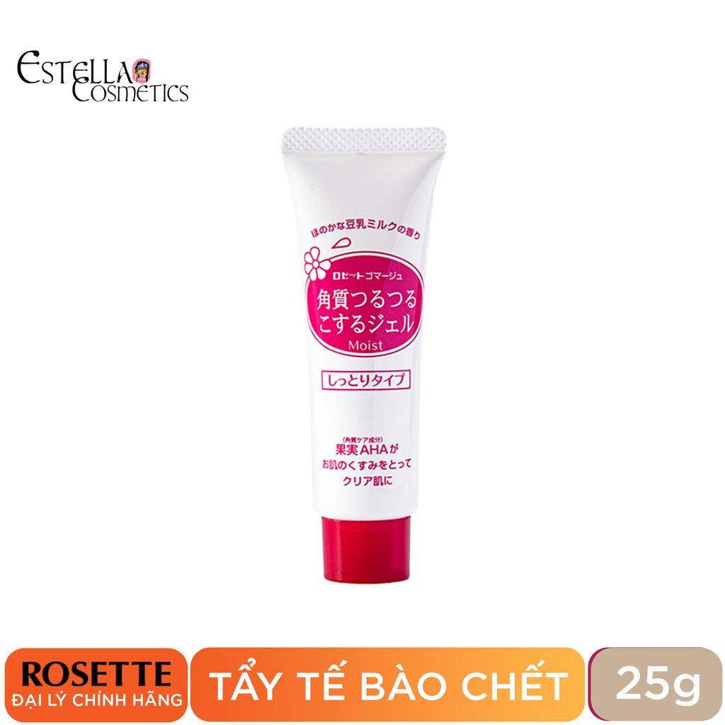 [MINISIZE] Tẩy Tế Bào Chết Dành Cho Da Khô Rosette Gommage Moist Mini Tube 25g