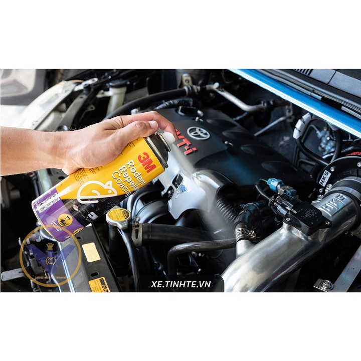 Chai xịt chống chuột khoang động cơ ô tô 3M Rodent Repellant Coating 250g