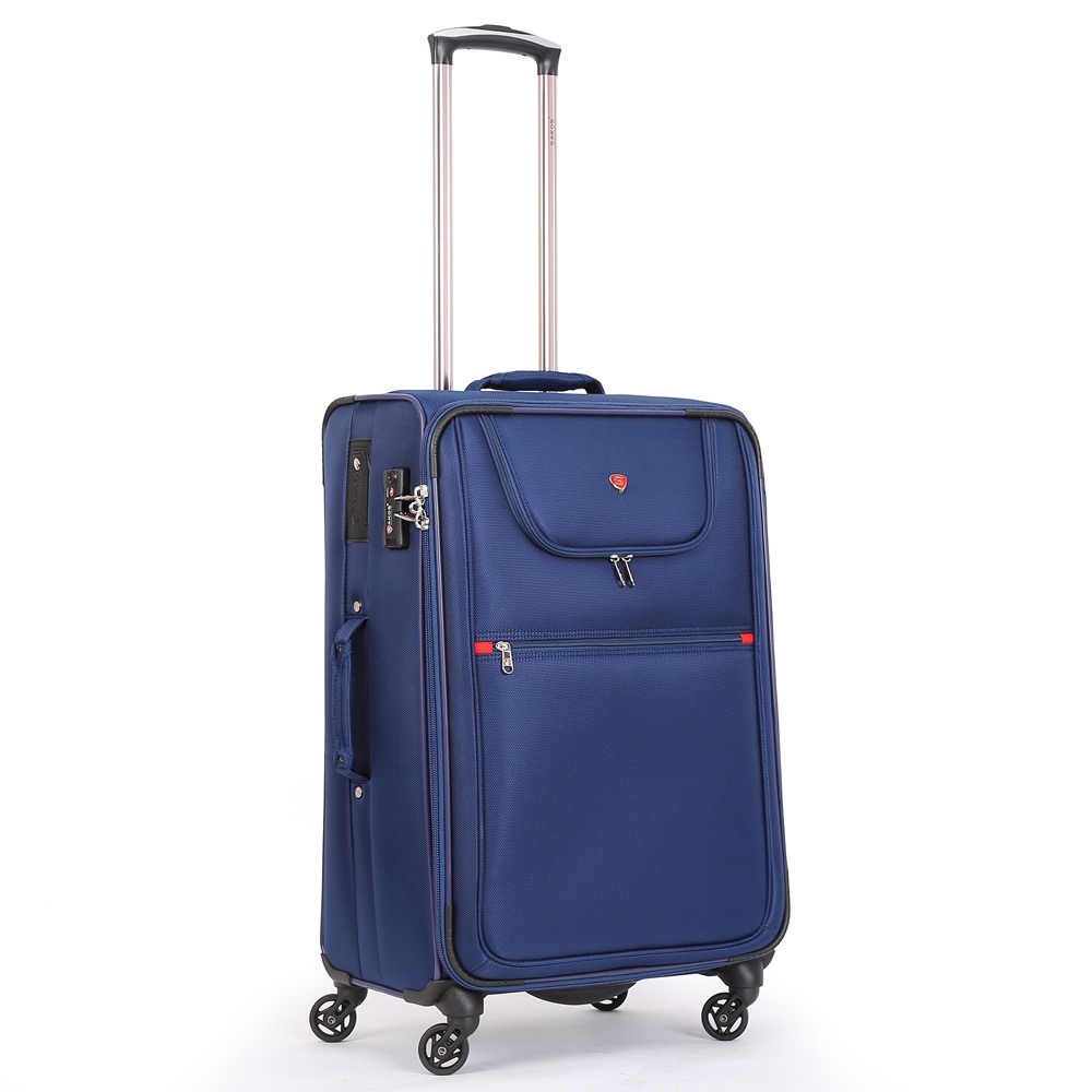 Vali Kéo Vải Du Lịch SAKOS CHAMPION 6 - Size M (26inch)/ Ký Gửi (Trung) - Khóa TSA - Chống Thấm, Trượt Nước