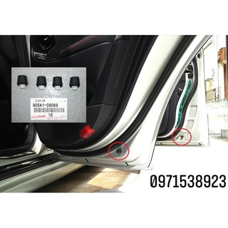 cao su giảm chấn cánh cửa toyota xịn chính hãng 90541-09124