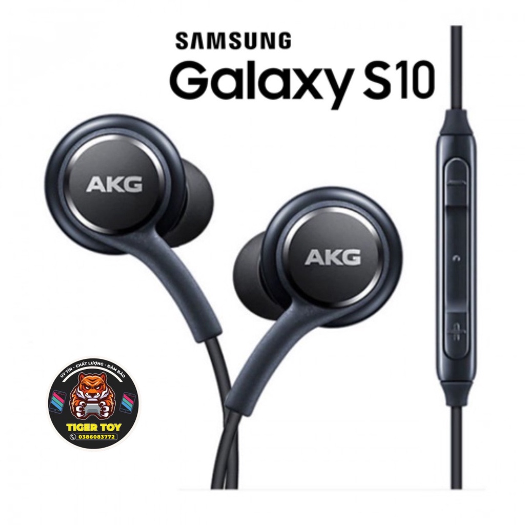 Tai Nghe Samsung Akg S10 Có Dây Nhét Tai, Tai Phone Akg Samsung S10