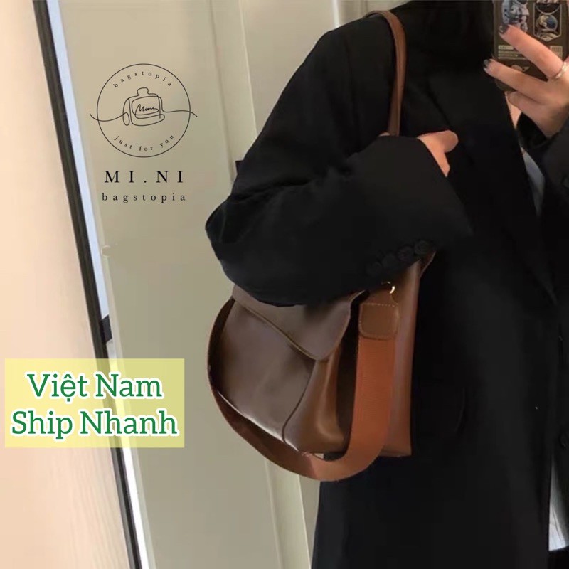 [Tặng Kèm Dây Bảng To] Túi kẹp nách kết hợp Đeo Chéo Nữ cao cấp cho cô nàng công sở, đi học cực kì tiện lợi 2021