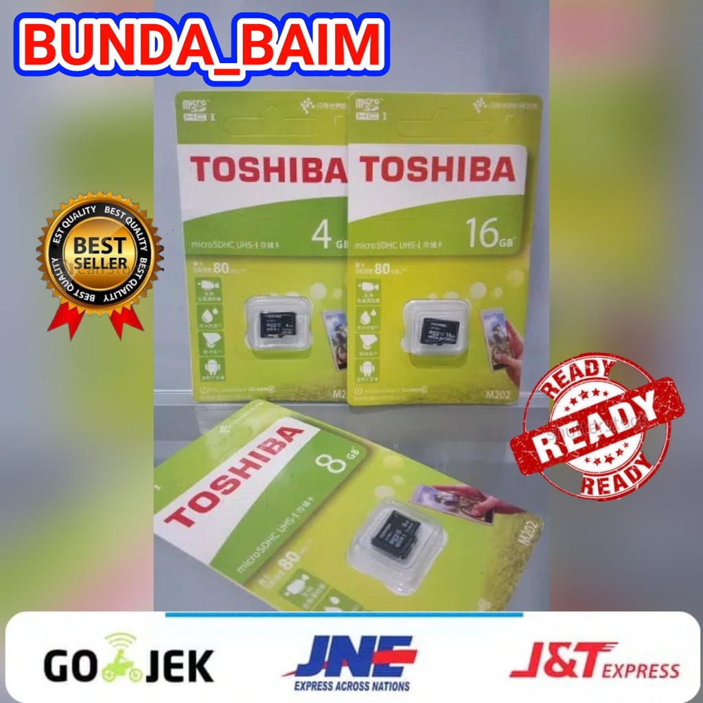 Thẻ Nhớ Micro Sd Toshiba 16gb Sdhc Mct16 / Micro Sd Toshiba 16gb