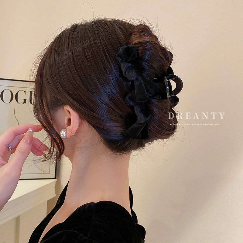 Kẹp Tóc Nơ Phong Cách Hàn Quốc Cổ Điển Thời Trang