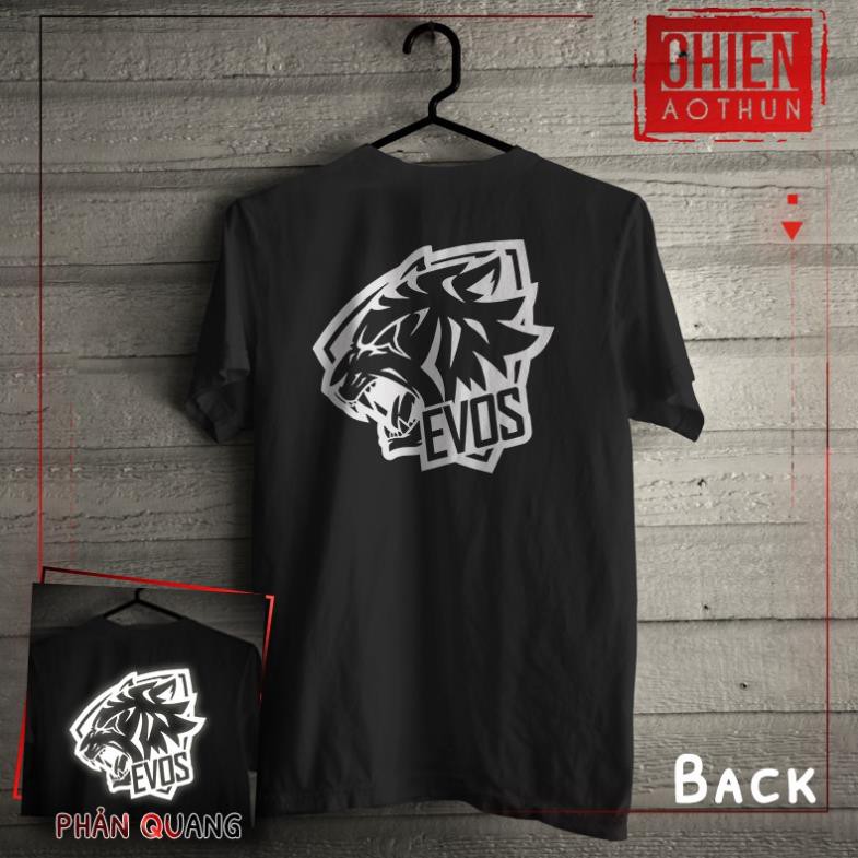 Áo thun unisex unisex gaming LOL Evos phản quang esports team nam nữ tay ngắn có big size (40kg-110kg)