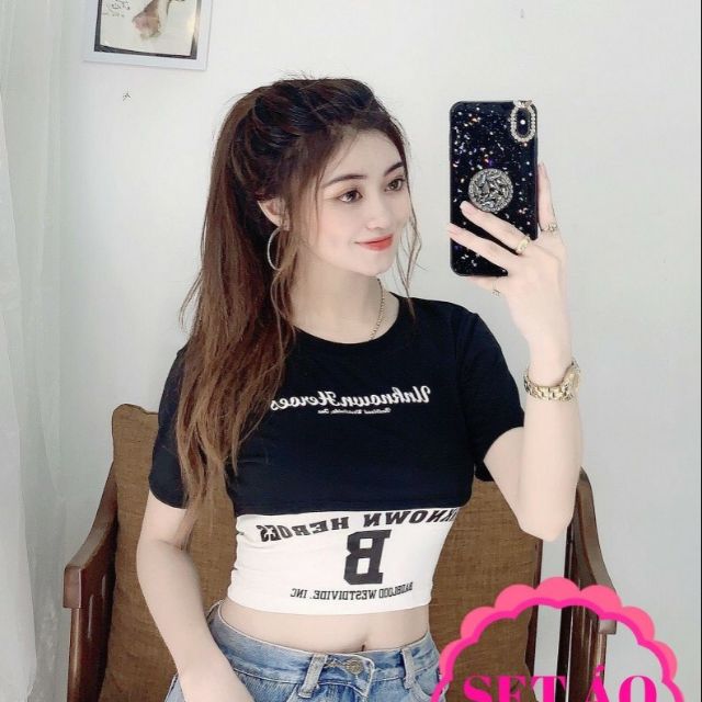 Áo thun croptop