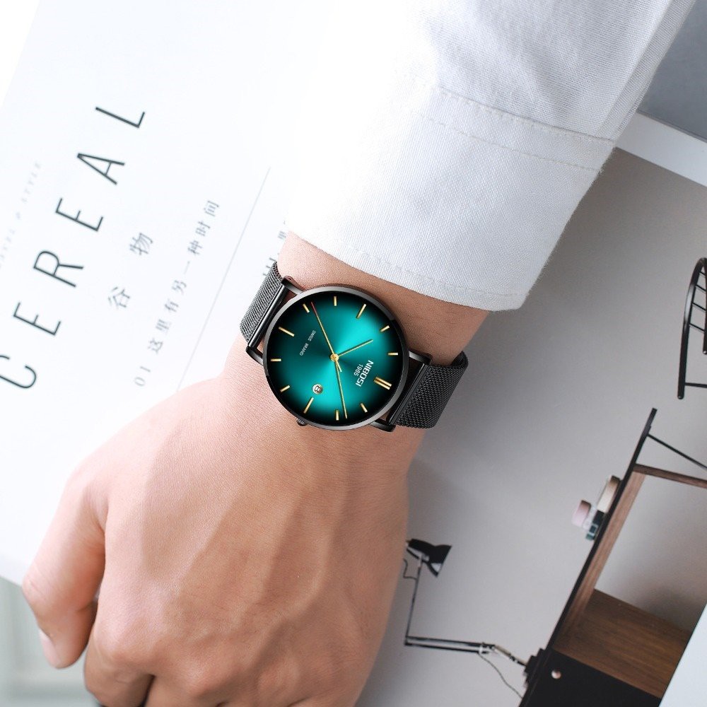 [Tặng vòng tay]Đồng hồ nam NIBOSI chính hãng NI2362.09J thời trang cao cấp sang trọng