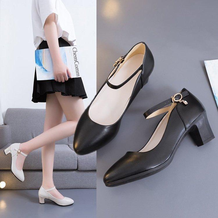Giày Cao Gót Mũi Nhọn Plus Size Cho Nữ