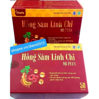 VIÊN HỒNG SÂM LINH CHI 9B PLUS - BỒI BỔ CƠ THỂ - NÂNG CAO SỨC KHỎE