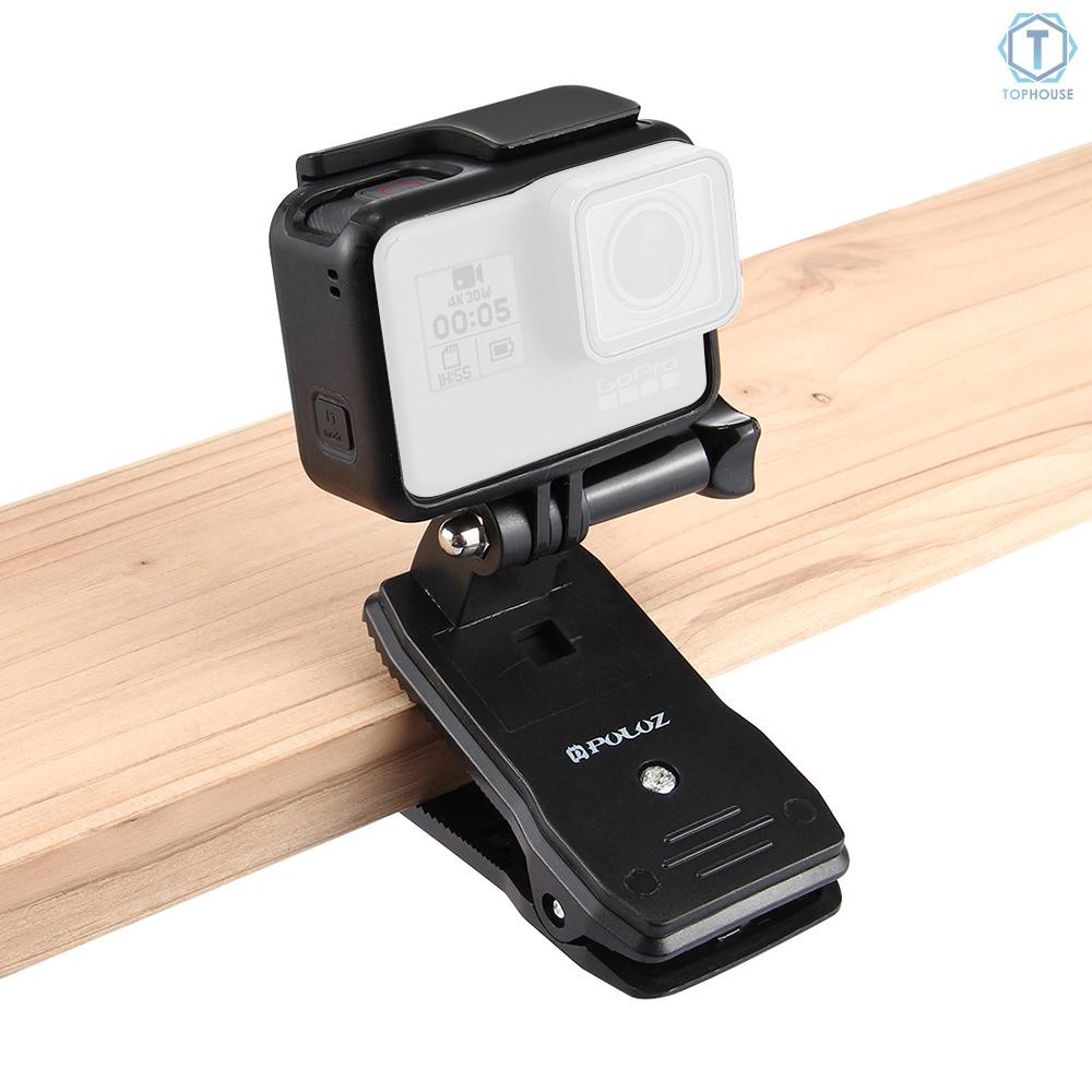 Kẹp PULUZ PU147 thao tác nhanh xoay 360 độ đa chức năng cho camera hành động