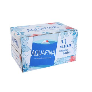 Thùng 24 chai nước khoáng AQUAFINA 500ml