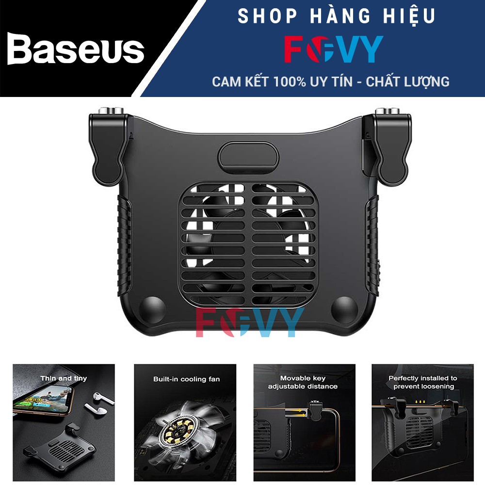 Tay Cầm Chơi Game Kiêm Đế Tản Nhiệt Và Nút Bấm Baseus Winner Cooling Heat Sink - Phân Phối Chính Hãng