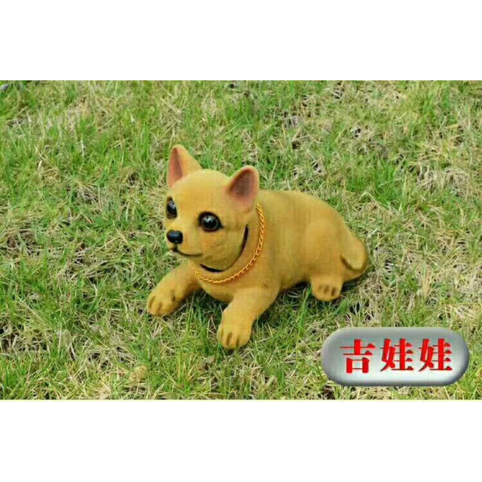 Chó Lắc Lư, Chó Gật Gù Trang Trí Taplo Ô Tô Cực Ngộ Nghĩnh