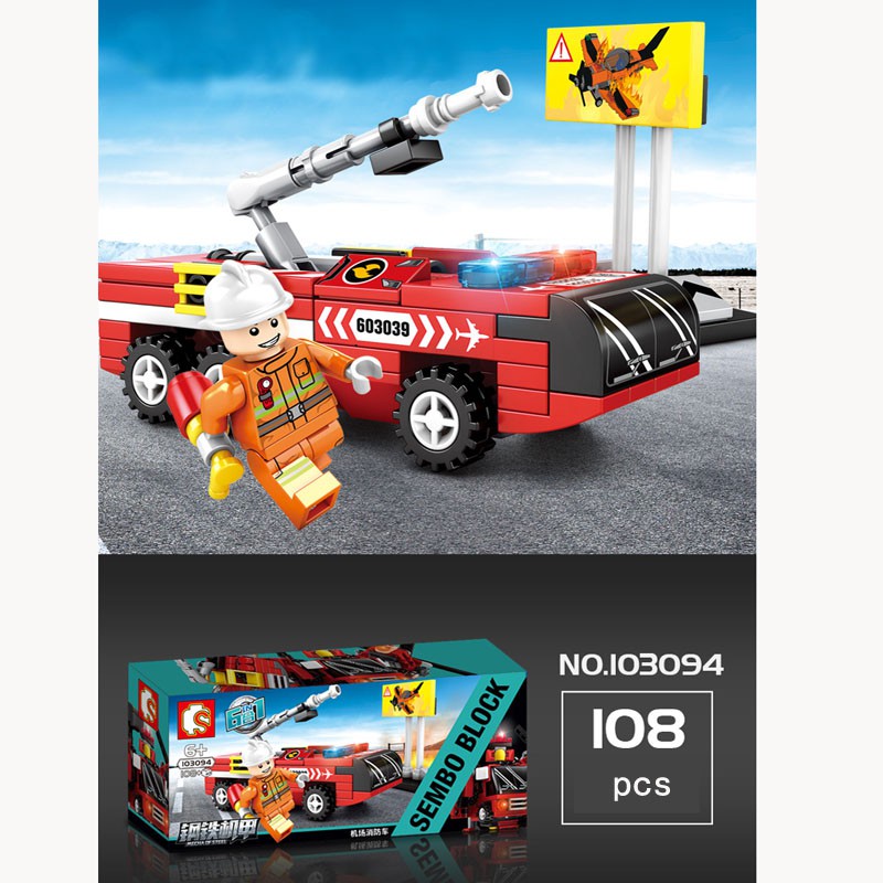 Đồ chơi mô hình siêu nhân robot từ xe oto đỏ trí tuệ 6 trong 1 cho bé thích khám phá quà tặng cho bé trẻ em