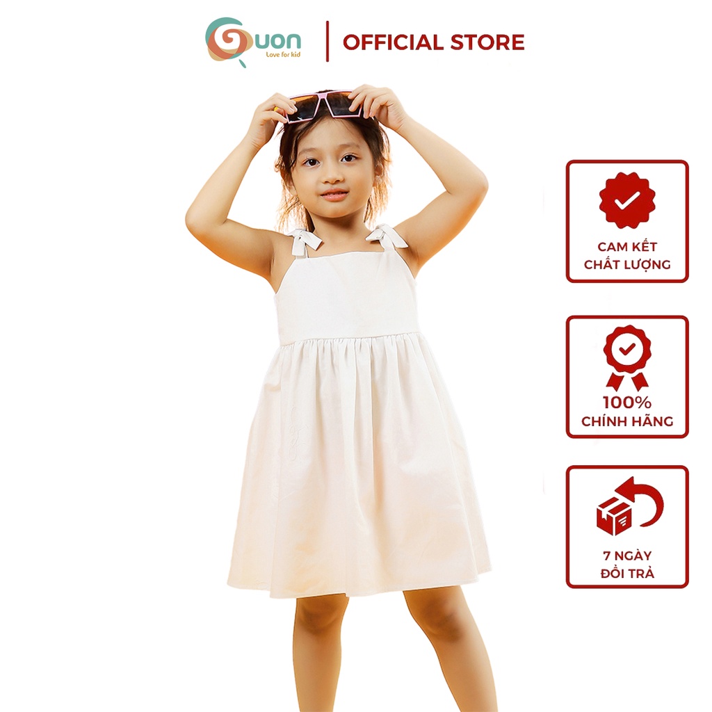 Váy bé gái từ 15 - 36kg vải cotton thoáng mát Styn - GUON