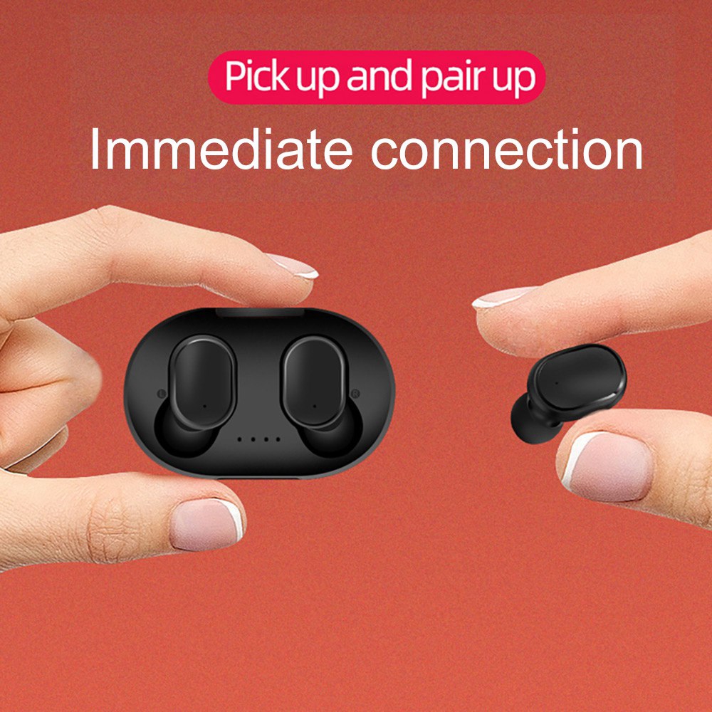 Tai nghe không dây Bluetooth 5.0 Redmi Air Dots TWS chống ồn kèm micro và hộp sạc tiện dụng