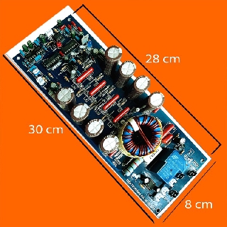 BO CÔNG SUẤT CLASS D 8 MOSFET PA- 6000w