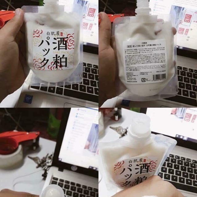 MẶT NẠ Ủ TRẮNG BẢ RƯỢU