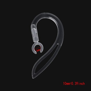 6mm Bluetooth-compatible Earphones  Soft Silicone Ear Hook  Clip