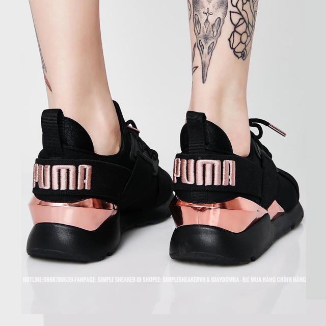 Giày Puma muse nữ size 37