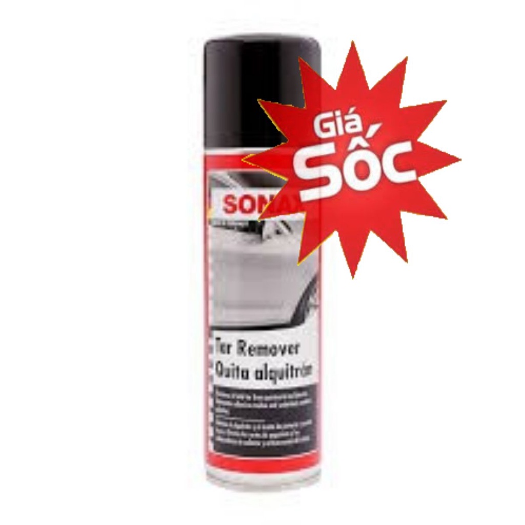 Chai Xịt Tẩy Keo - Nhựa Đường Sonax Tar Remover 300ml - Samurai Sài Gòn.