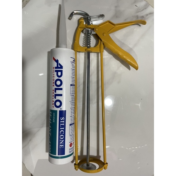 Keo Silicon A500(trắng đục)+súng bắn keo Silicon