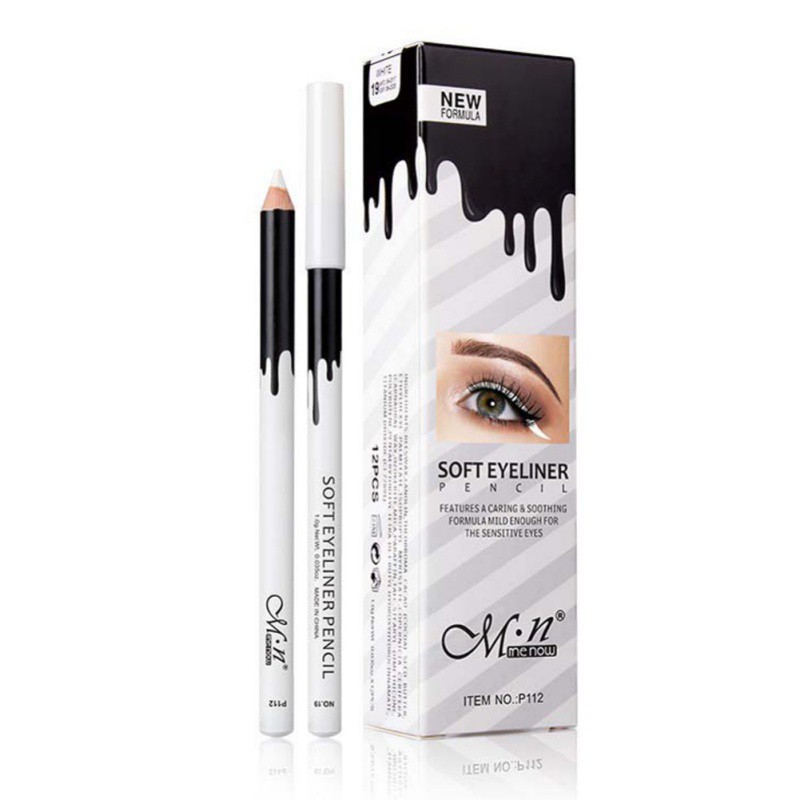 White Eyeliner Long-lasting Waterproof Eye Liner Pencil