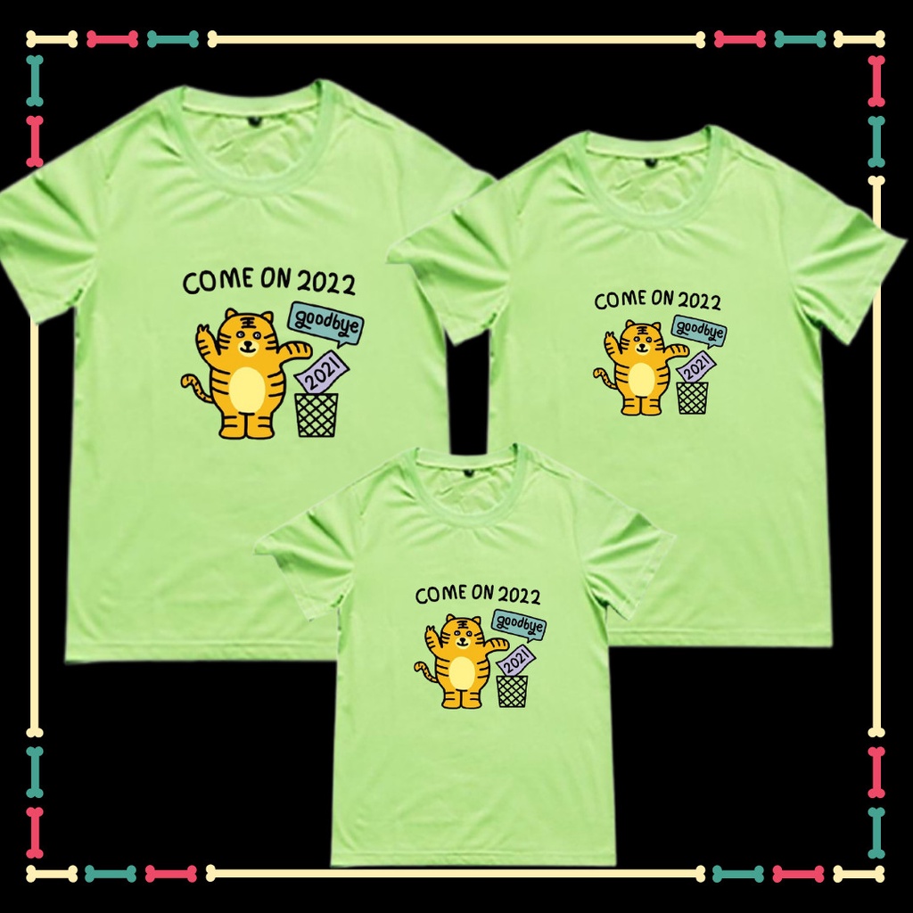 Áo Gia đình Tết 2022 năm con Cọp dễ thương