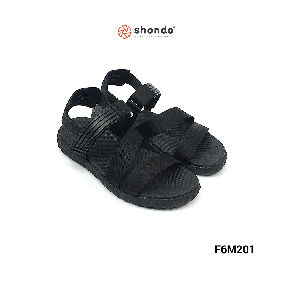 [Sanz][SALE] GIÀY SANDAL SHAT-SHONDO F6M ĐEN