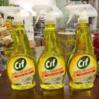 Nước lau bếp cif 520ml