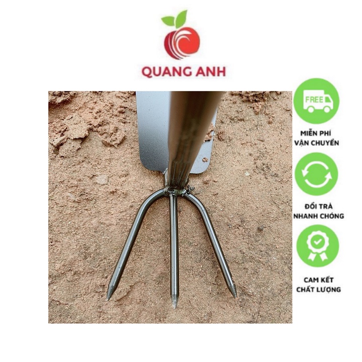 [FreeShip] Cuốc và Cào 2 in 1 Tiện Lợi - Cán Cao Su - MG34