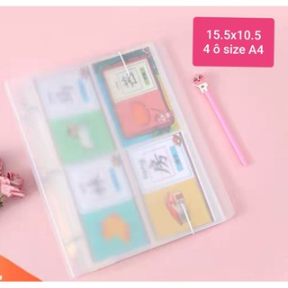 Bìa cứng A4 3 còng (+ 20 sheet)