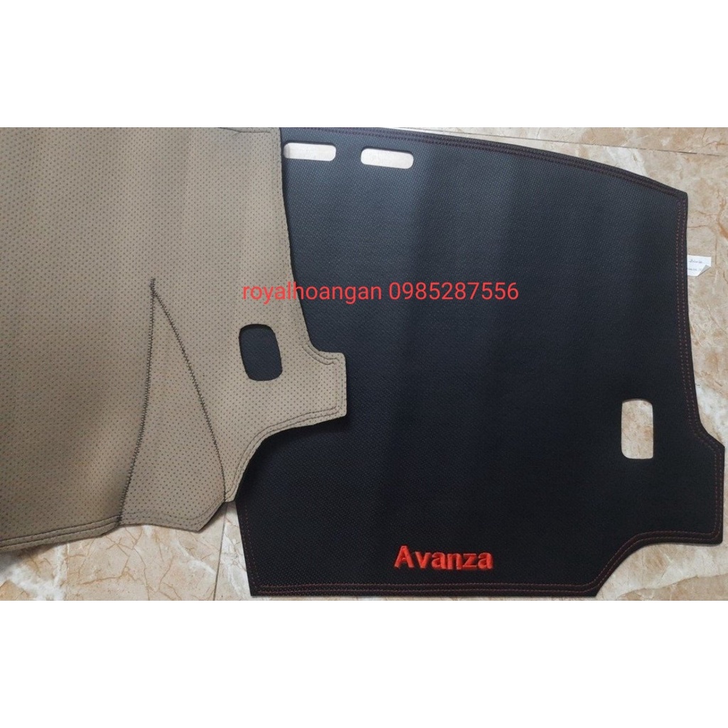 thảm taplo AVANZA 2022,2023 nhung ba lớp hoặc da cacbon