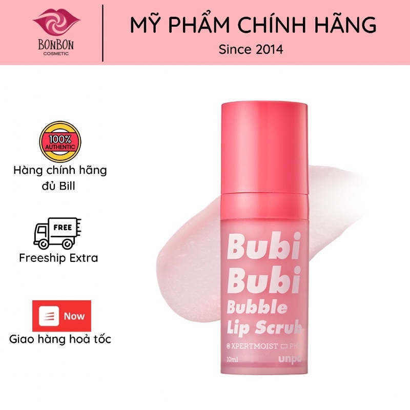 Tẩy da chết môi Unpa Bubi Bubi Lip Bubilips