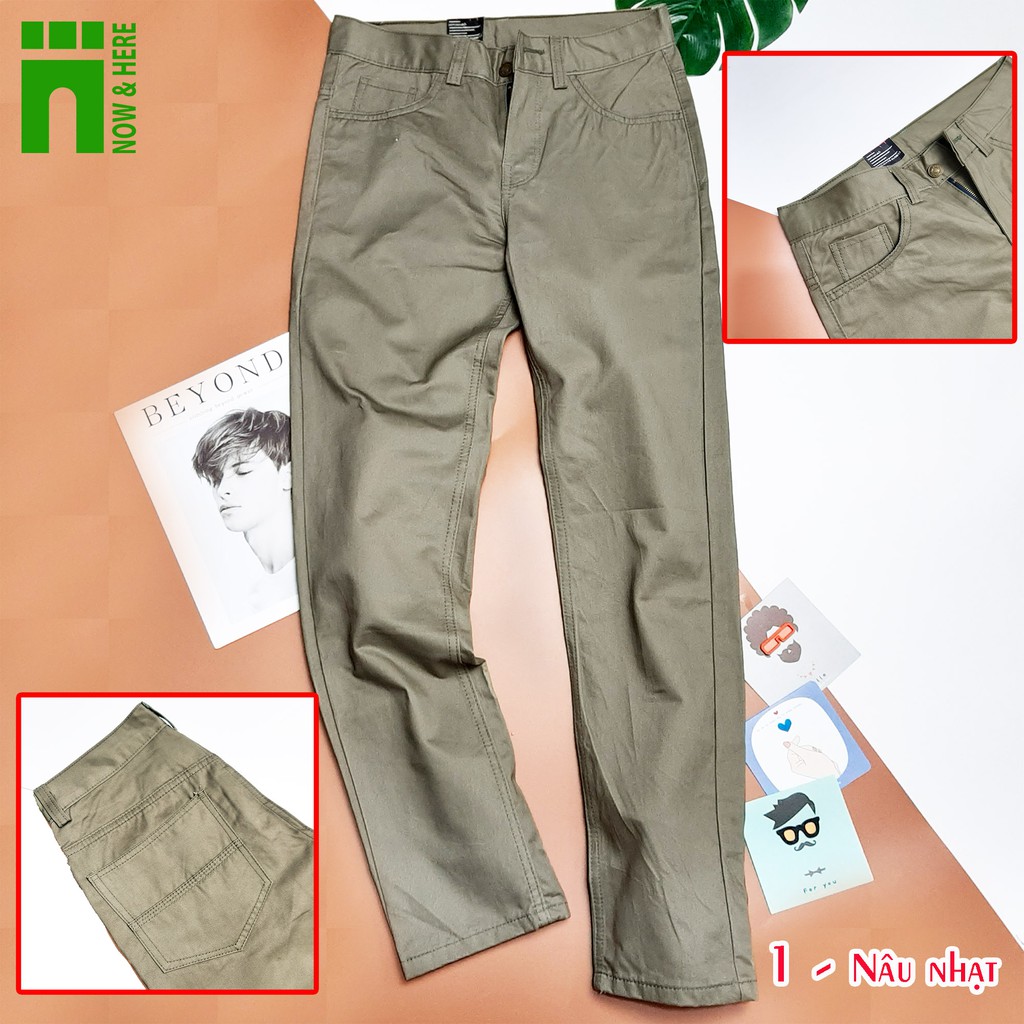 Quần kaki dài, form may như quần jean, size từ 45kg đến gần 80kg, chất kaki co giãn - NH Shop | BigBuy360 - bigbuy360.vn