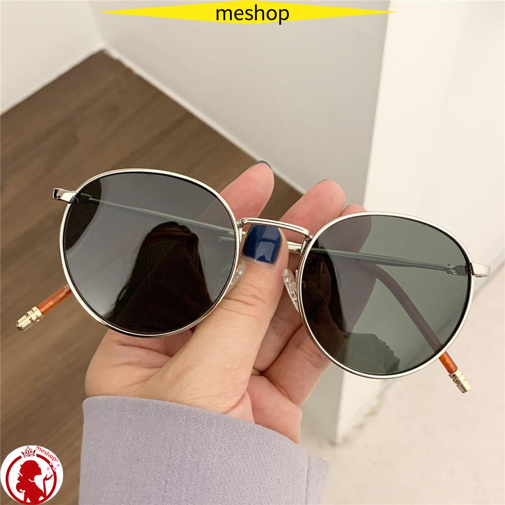 Kính Mát Gọng Kim Loại Chống Tia UV400 Thời Trang Cho Nam Nữ